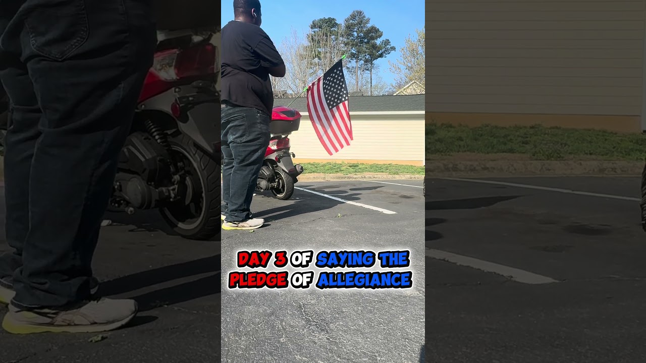 DAY 3 of honoring our troops and veterans | #day3 #pledgeofallegiance #challenge #shorts