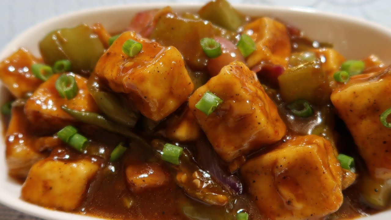 MY HOME MADE RECIPE / CHILLI PANEER.... YouTube