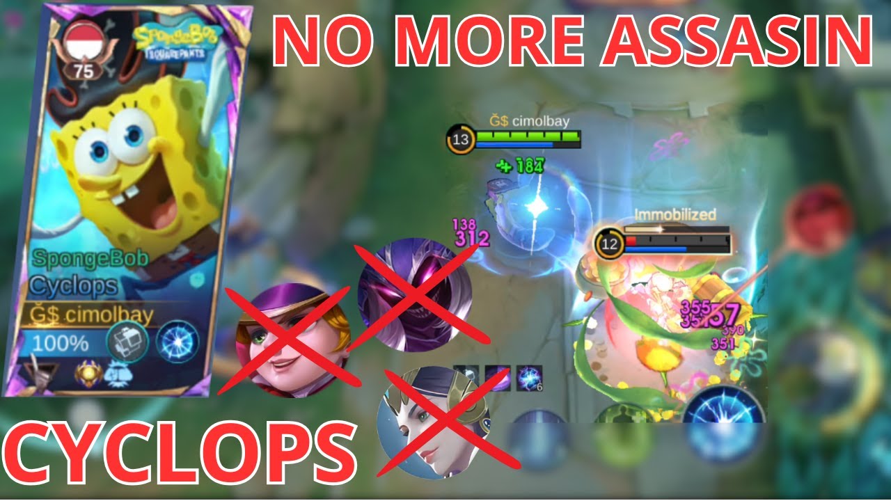 Spongebob Cyclops: The Assassin Slayer! 🧽🔥