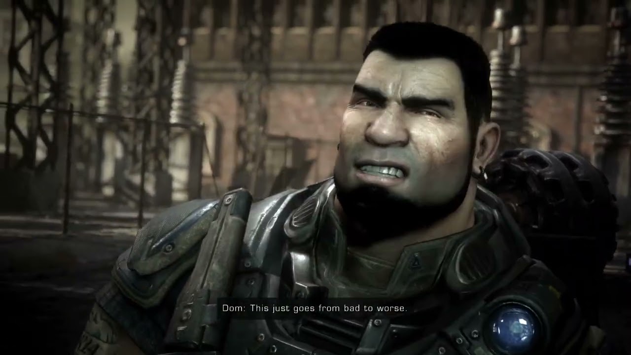 Gears of War Split Screen Clips & Final Boss.