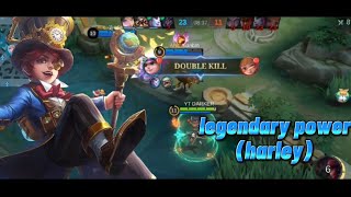 (harley) the king of wizards #gaming #mobilelegends