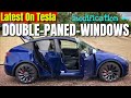 Tesla Model Y DOUBLE-PANED-GLASS WINDOWS for Model Y [Modification #4]