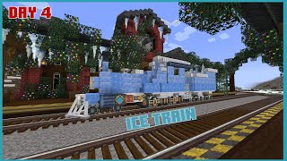 Building an Ice Train with the Create Mod | Twelve Trains of Christmas Day 5