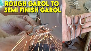 Paggawa simula Rough Garol hanggang Semi finish Garol