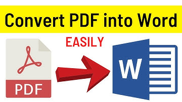Easily Convert PDF Document into Word File without any Software [Simple & Quick Tutorial]