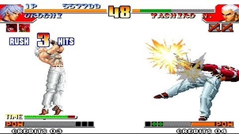 [TAS] The King Of Fighters 97 - Orochi BOSS Gameplay Arcade