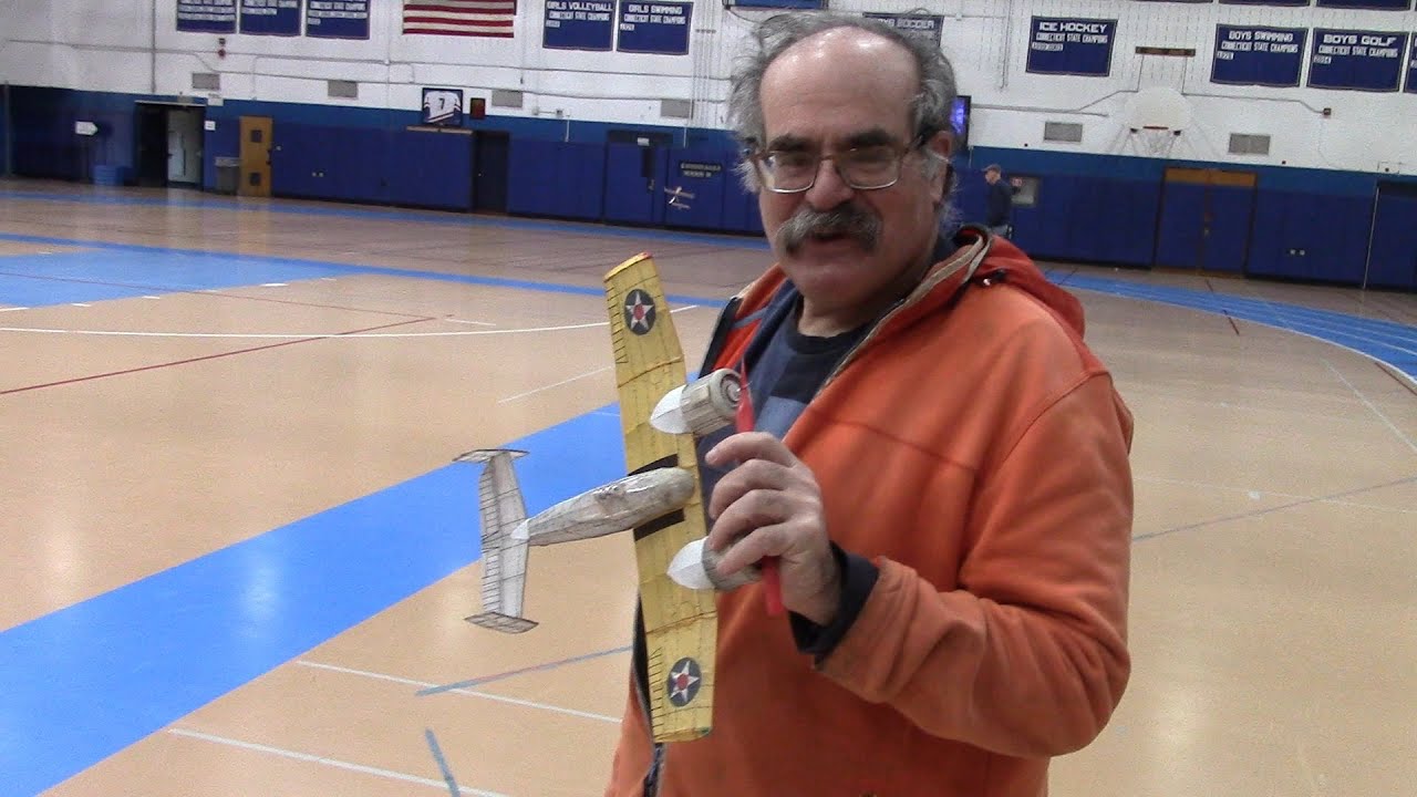 FLY INDOORS! With the Glastonbury Modelers. March 2, 2025. Scrappy stuck in a ceiling fan.