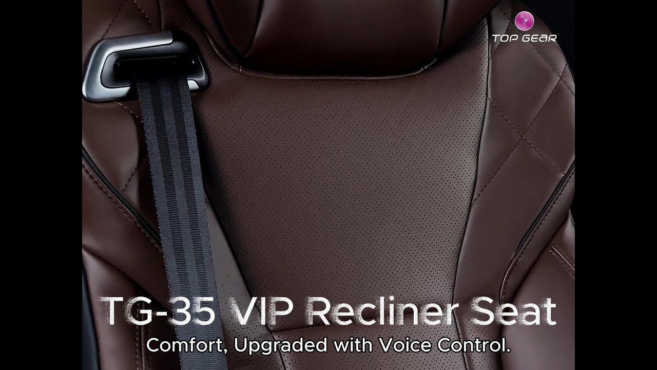 Top Gear TG-35 Recliner Seat Full Features + Voice-Command Demo