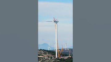Wind turbine Installation time lapse | Vestas