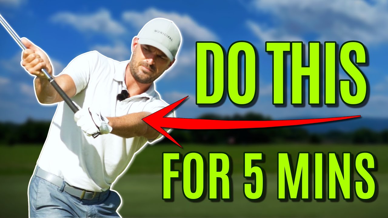 GOLF: Do THIS for 5 MINUTES And It Will Improve Your Golf Swing ...