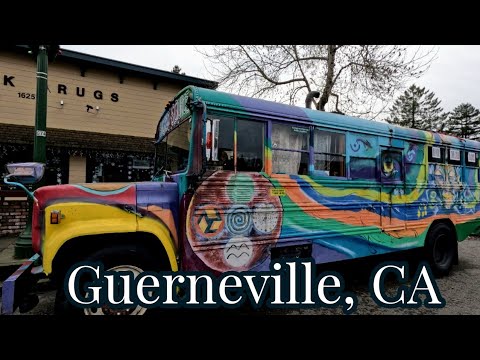 Stormy Day Visit to Guerneville, CA...Let's Look Around Town