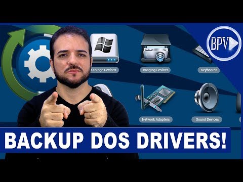 Vídeo: Como Fazer Backup Dos Drivers Do Windows 10 E Windows 8