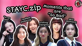 STAYC.zip (STAYC moments that are "So Bad" that it's good) #STAYC #스테이씨 #ステイシー