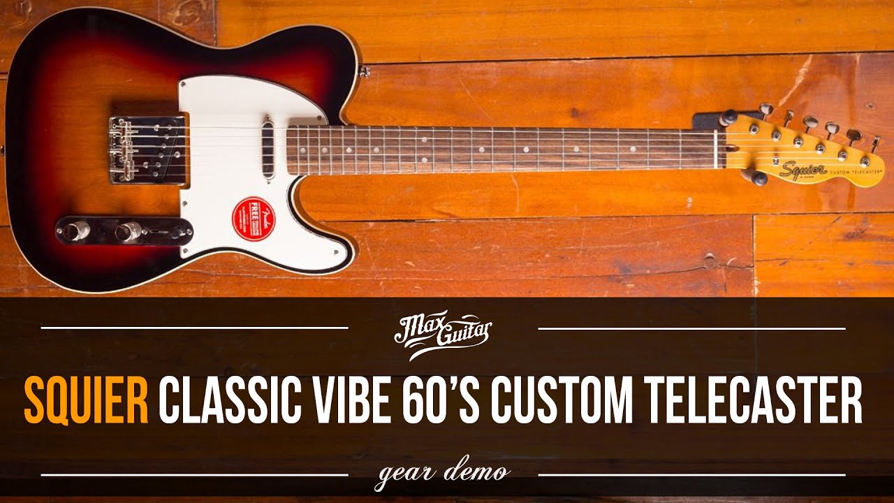 También las hacen con amor | Squier Classic Vibe '60s Custom