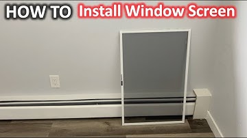 How To Install Window Screen in Window | The DIY Guide | Ep 120