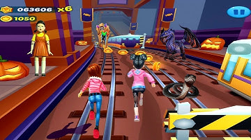 2 Subway Princess Runner Games Videos - Lucy & Clown Characters Run | Android/iOS Gameplay HD