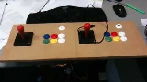 Mame arcade PC and control panel