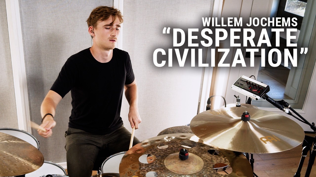 Meinl Cymbals - Willem Jochems - "Desperate Civilization" by Santiago Bosch