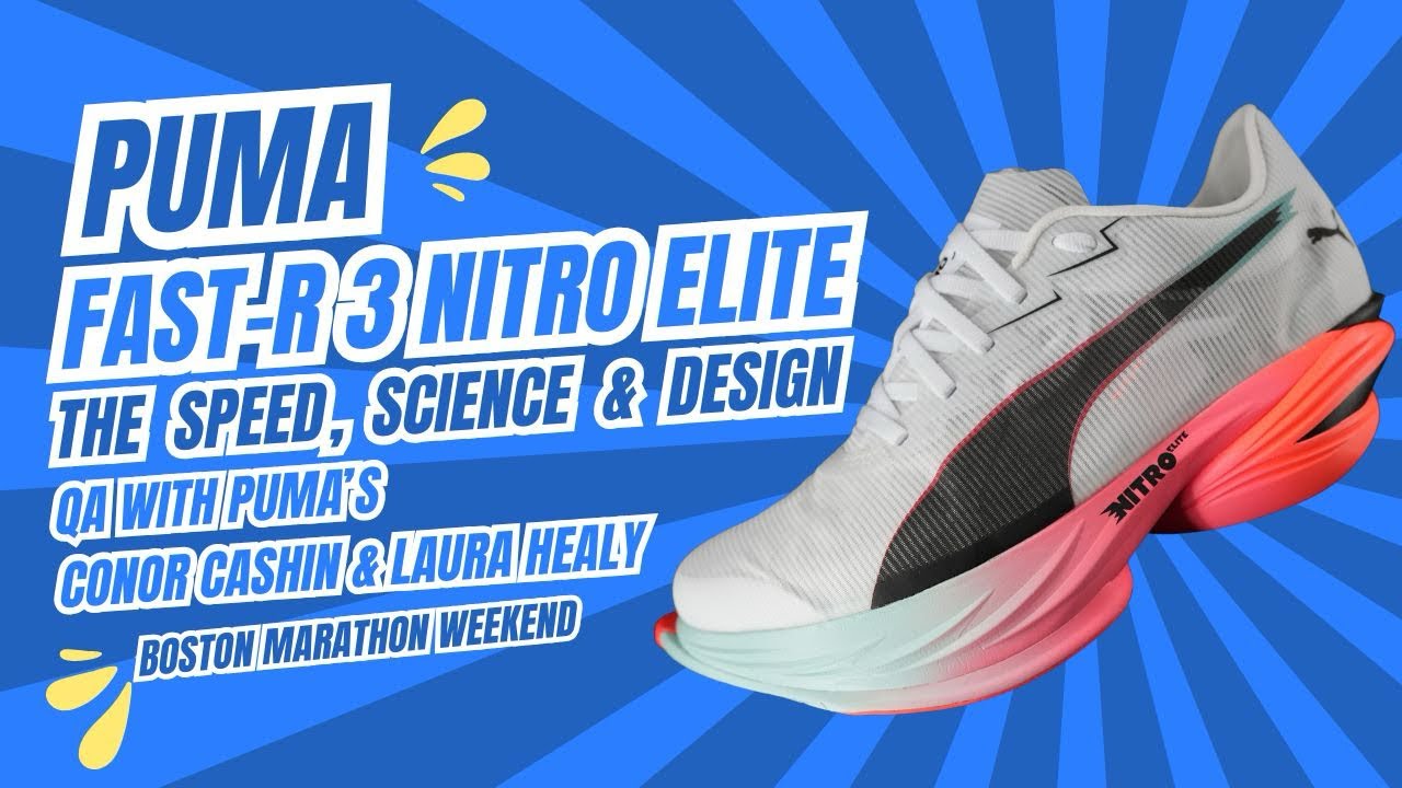 Puma Fast R3 Nitro Elite Deep Dive at Boston Marathon 2025 - YouTube