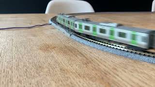 Kato E235 Yamanote set on my test loop