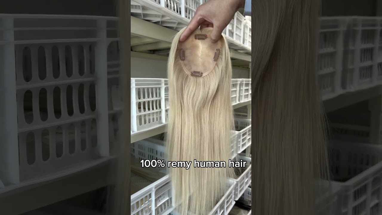 Topper | Color #18 | 100% Remy Human Hair | Feissi Hair 