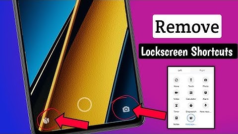 How to Remove Lock Screen Shortcuts on Mi/Redmi | Remove Glance Screen in Lock Screen poco xiaomi
