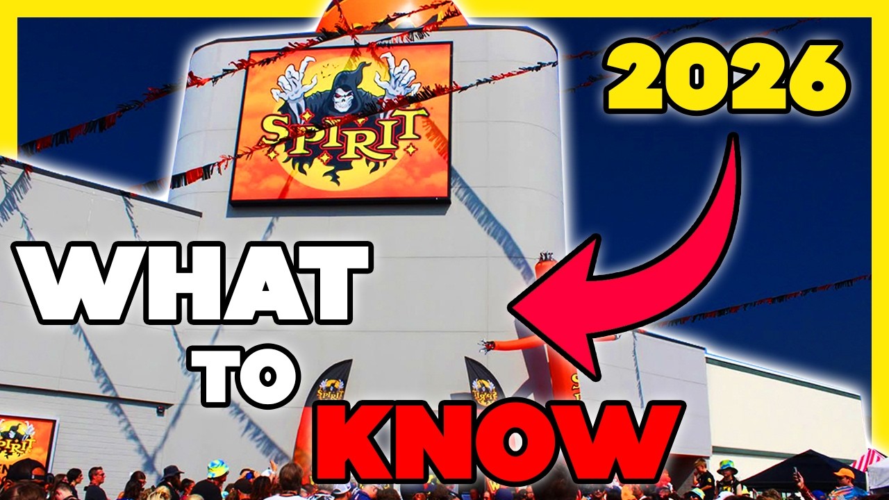 Spirit Halloween 2026 Flagship Grand Opening: Everything YOU Need to Know!