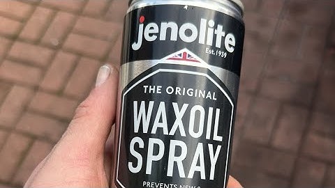 Jenolite Wax-oil Spray Underbody protection 