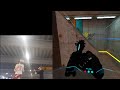 Quick test of space pirate trainer dx  arena scale vr