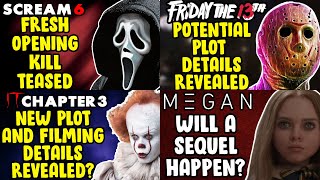 Scream 6 Opening Kill NEWS, Friday the 13th Prequel NEWS, M3GAN Sequel, Welcome To Derry Update