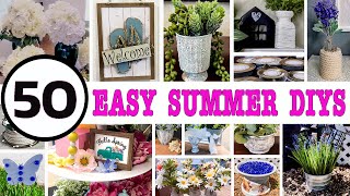 50 *BEST* SUMMER DIYs... decorate for less! Dollar Tree DIYS + Thrift Flips screenshot 4