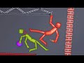 BATTLE BETWEEN MELON GUY vs APPLE GUY | People Playground