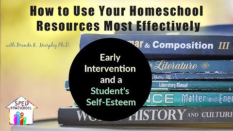 Early Intervention and a Student’s Self-Esteem