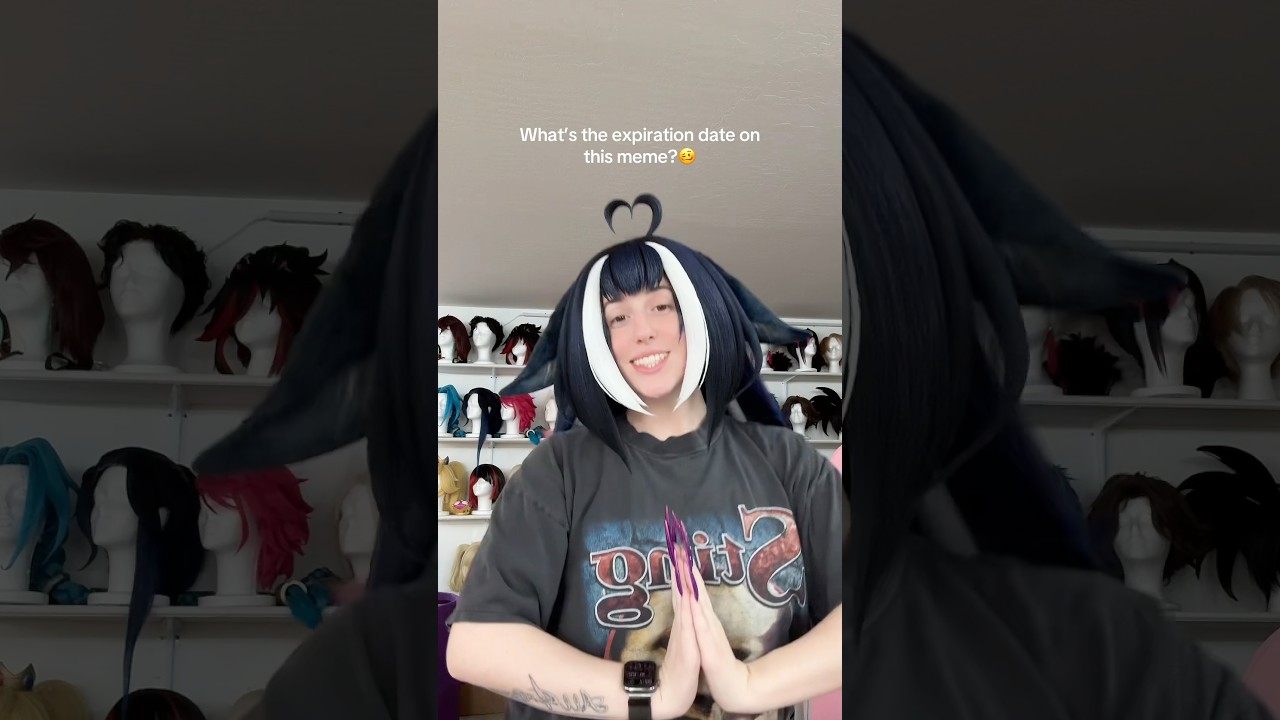 ShyLily cosplay wig !!!! #wigstyling #wigs #shylily #vtuber