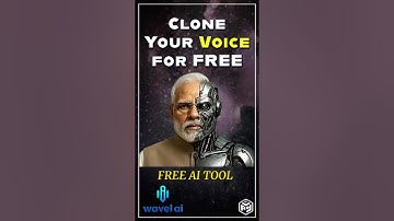 Clone Your Voice for FREE Using AI | Voice Cloning | Wavel AI #ai #voicecloning #aiart
