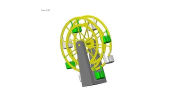 creo parametric 2.0 ,Ferris wheel by Anil Kumar Mishra
