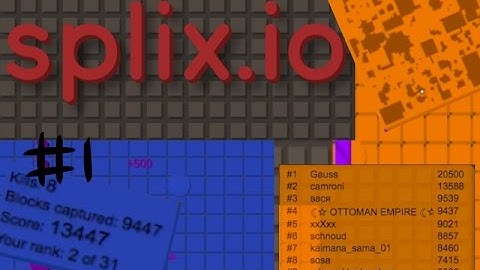 SO MANY FAIL AND WIN :D | Splix.io #1