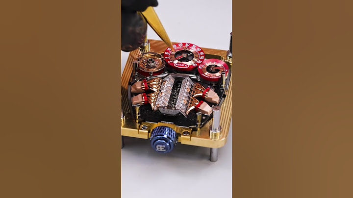The Jacob & Co. Bugatti Tourbillon #craftsmanship