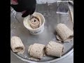 making a burger into ice cream with milk