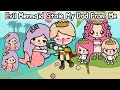 Evil Mermaid Stole My Dad From Me 🧜🏻‍♀️❤️👱🏻‍♂️ Mermaid Love Story | Toca Life World | Toca Boca