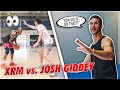 Xrm vs josh giddey go at it in king of the court