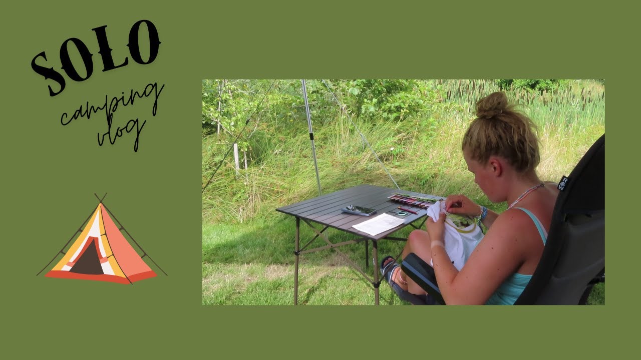 alleen kamperen met een daktent