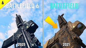 Battlefield 6 vs Battlefield 2042 - Details and Physics Comparison