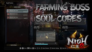 Nioh 2 - Farming Boss Soul Cores - Fastest Method