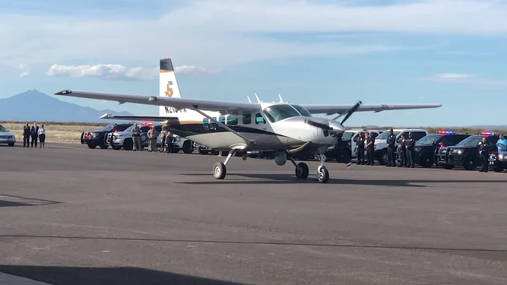 Law enforcement escorts deceased El Paso detective...