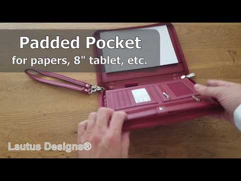 small-burgundy-zippered-leather-padfolio-for-women-by-lautus-designs®