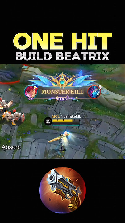 😱 WATCH THIS - BEST BUILD BEATRIX 2024❓(ONE HIT) ~ MLBB 🔥 #mobilelegends #onehitbuild #Beatrix