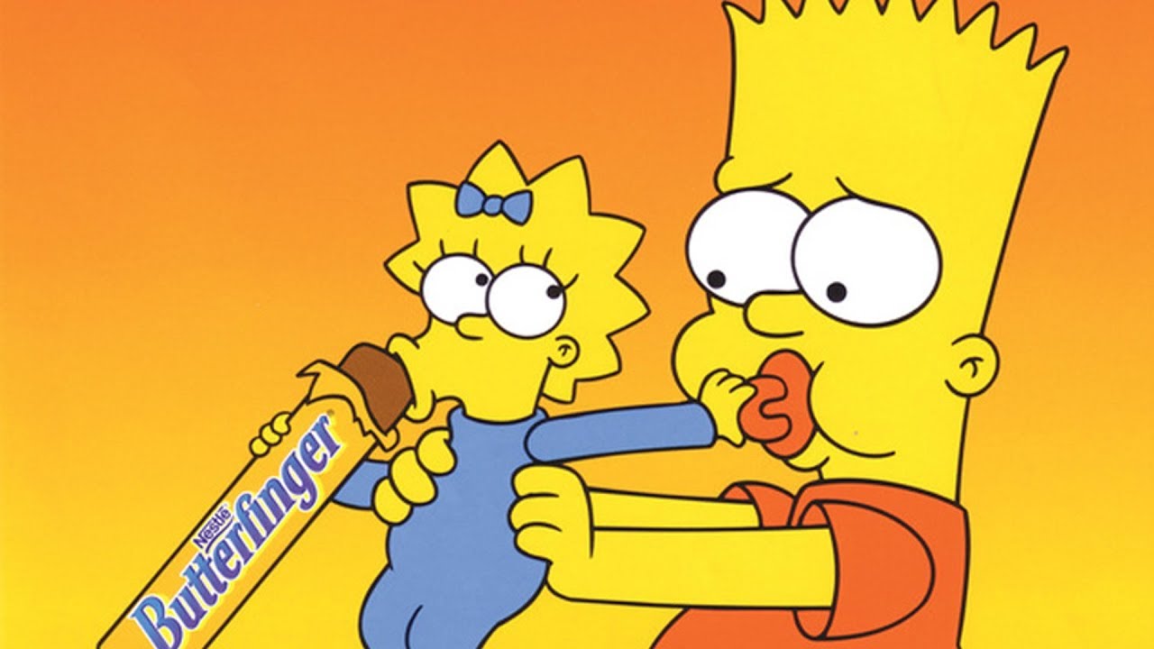 The Simpsons Butterfinger Commercials [Sparta Dance SE Remix] - YouTube