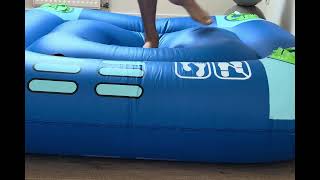 Inflatable jump barefoot bouncy castle bounce house POP part 1