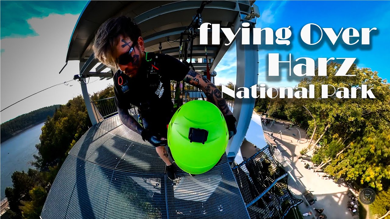 Путешествие по национальному парку Гарц в Германии на мотоцикле